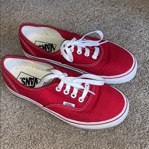NEW RED VANS!!